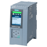 Siemens SIMATIC S7-1500 CPU 1516-3 PN/DP with PROFINET and PROFIBUS interfaces, featuring 2 MB work memory and 6 ns bit performance.